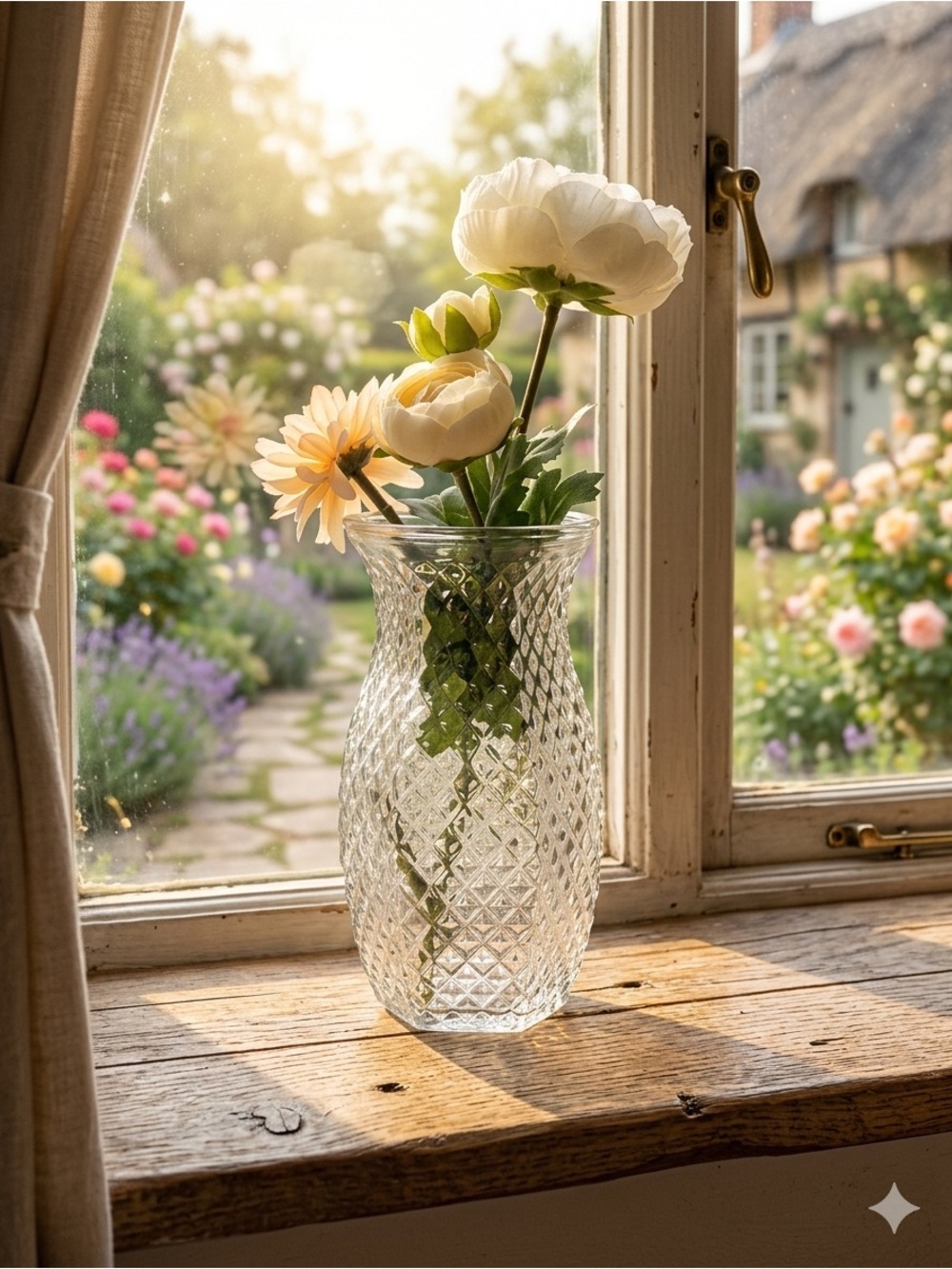 Vintage Hoosier Glass Bud Vase 4071